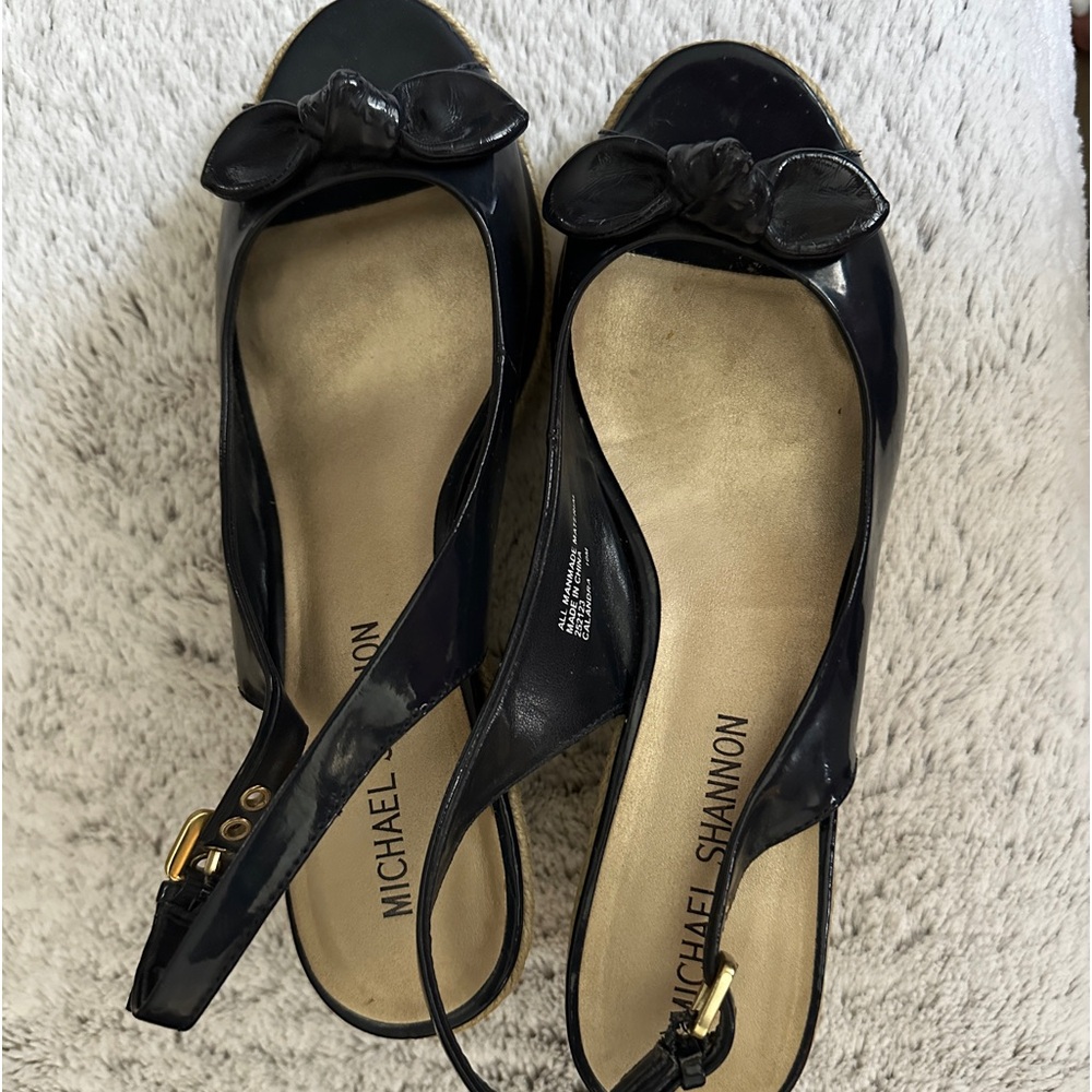 Michael Shannon Navy Espadrilles